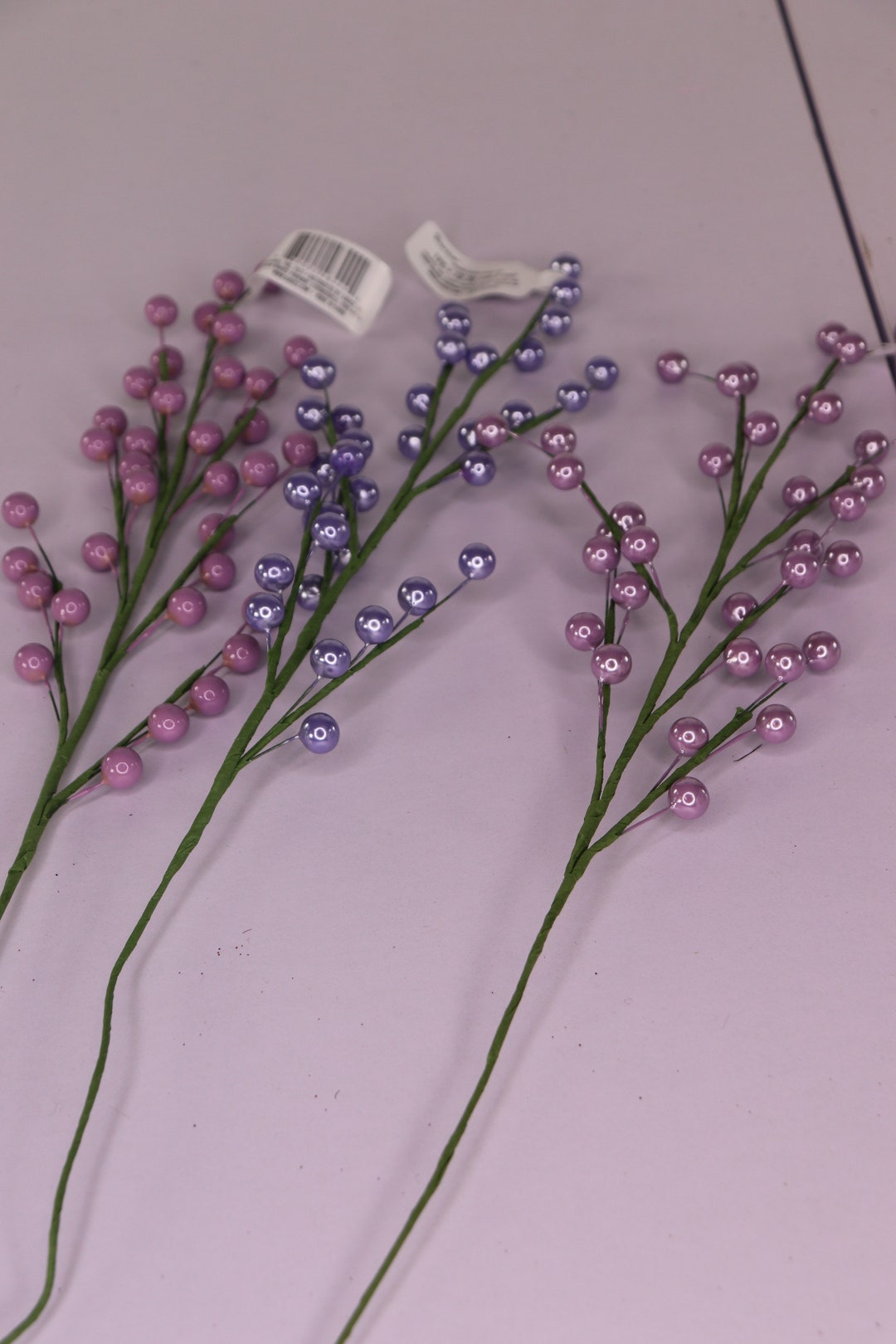 Stattice Bush Mini 15 X 5 Stems, Floral Stems for Wreath and Craft