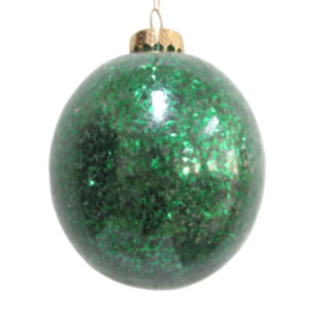 Emerald Green Christmas Ornament 6", Christmas Elegant Decoration ...