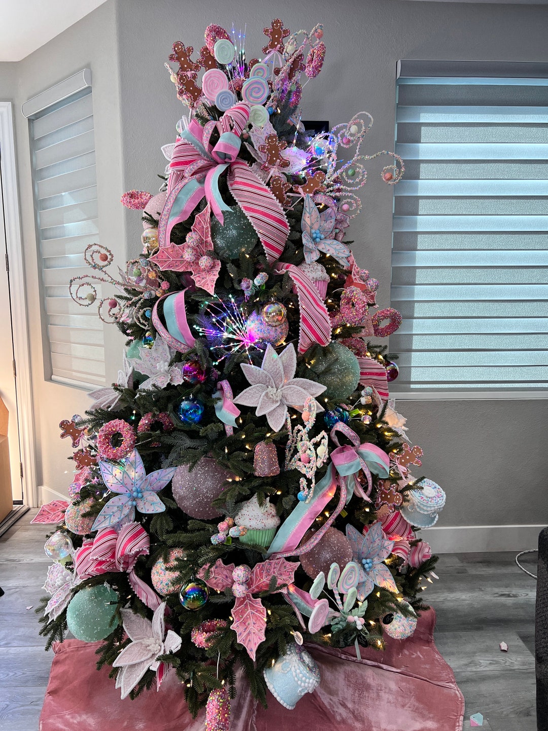 Sprinkles Candy Christmas Tree Bundle Kit, Gumdrops Candy Tree Decor