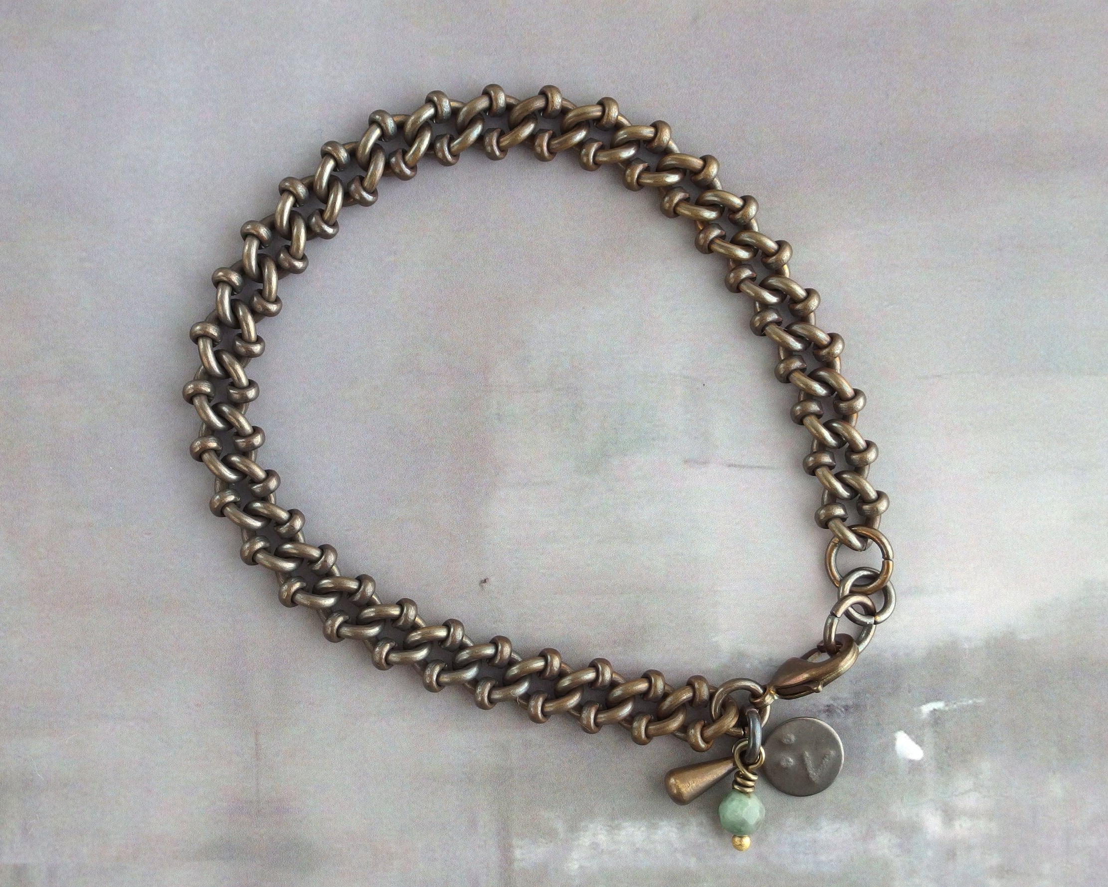 Louis Vuitton Chain Links Patches Bracelet - Brass Link, Bracelets -  LOU595228