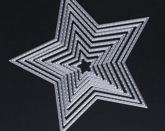 NEW Craft-House '5 Point Star' 8 pcs Essential Nesting Dies