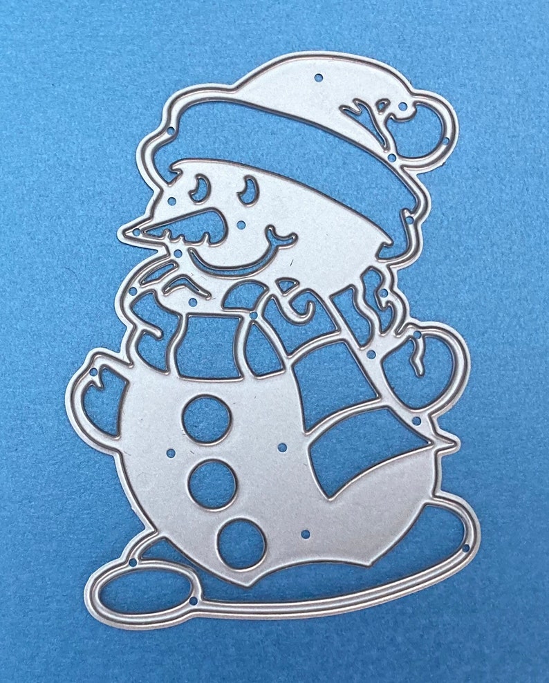 NEW Snowman Christmas Craft Cutting Die  card-making image 1