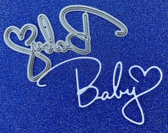 NEW ‘Delicate Baby’ Word Craft Cutting Die | New Baby celebrations