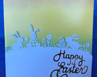 NEW ‘Bunny & Egg Easter Scene’ Craft Cutting Die
