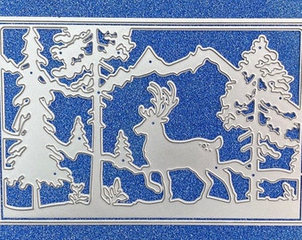 NEW Craft-House ‘Winter Deer’ Christmas Scene Craft Cutting Die