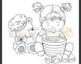 New Stampavie &#39;Baking a Treat&#39; Clear Stamp