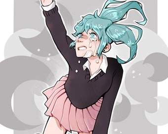 Hatsune Miku Rolling Girl - Print