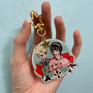 SpyxFamily Acrylic Keychain Charm