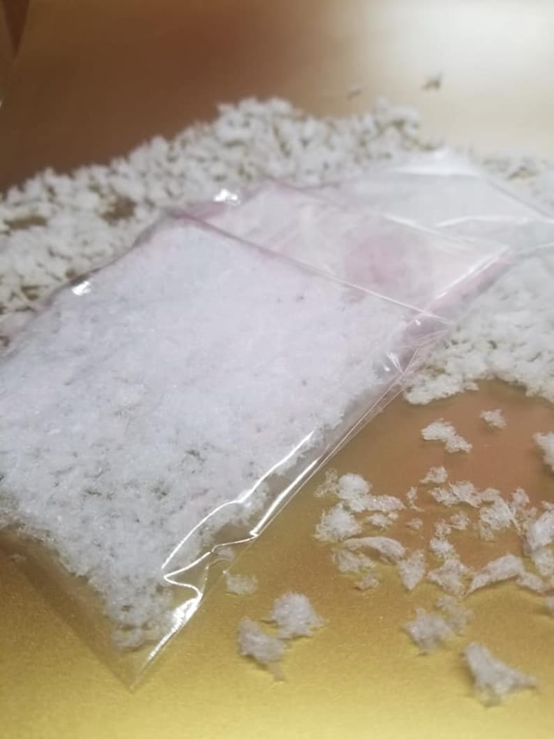 Winter Wonderland Fake Snow Wedding Send Off Biodegradable Etsy