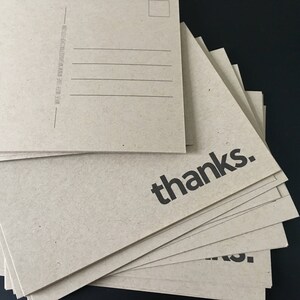 Bedankt. Collectie — post Bedankkaarten, set van 40
