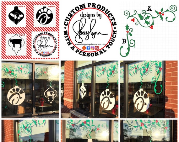 Private Listing for Christmas Window Decals