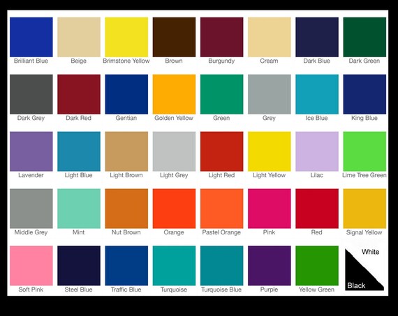 Oracal 651 Adhesive Vinyl | Permanent Outdoor Vinyl | High Gloss Vinyl | UV Safe | PVC Film