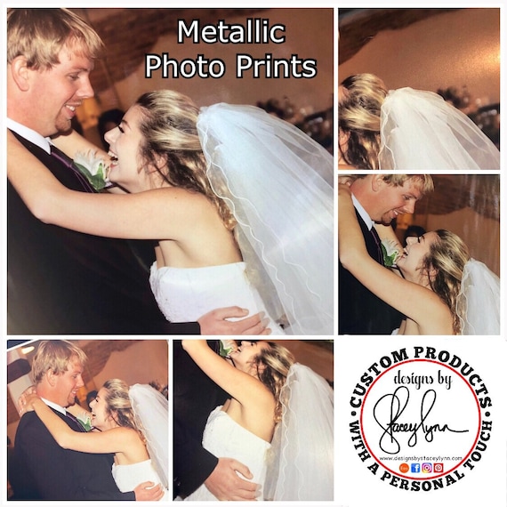 Metallic Photo Prints - the pics of these prints just don't show the beautiful shine!