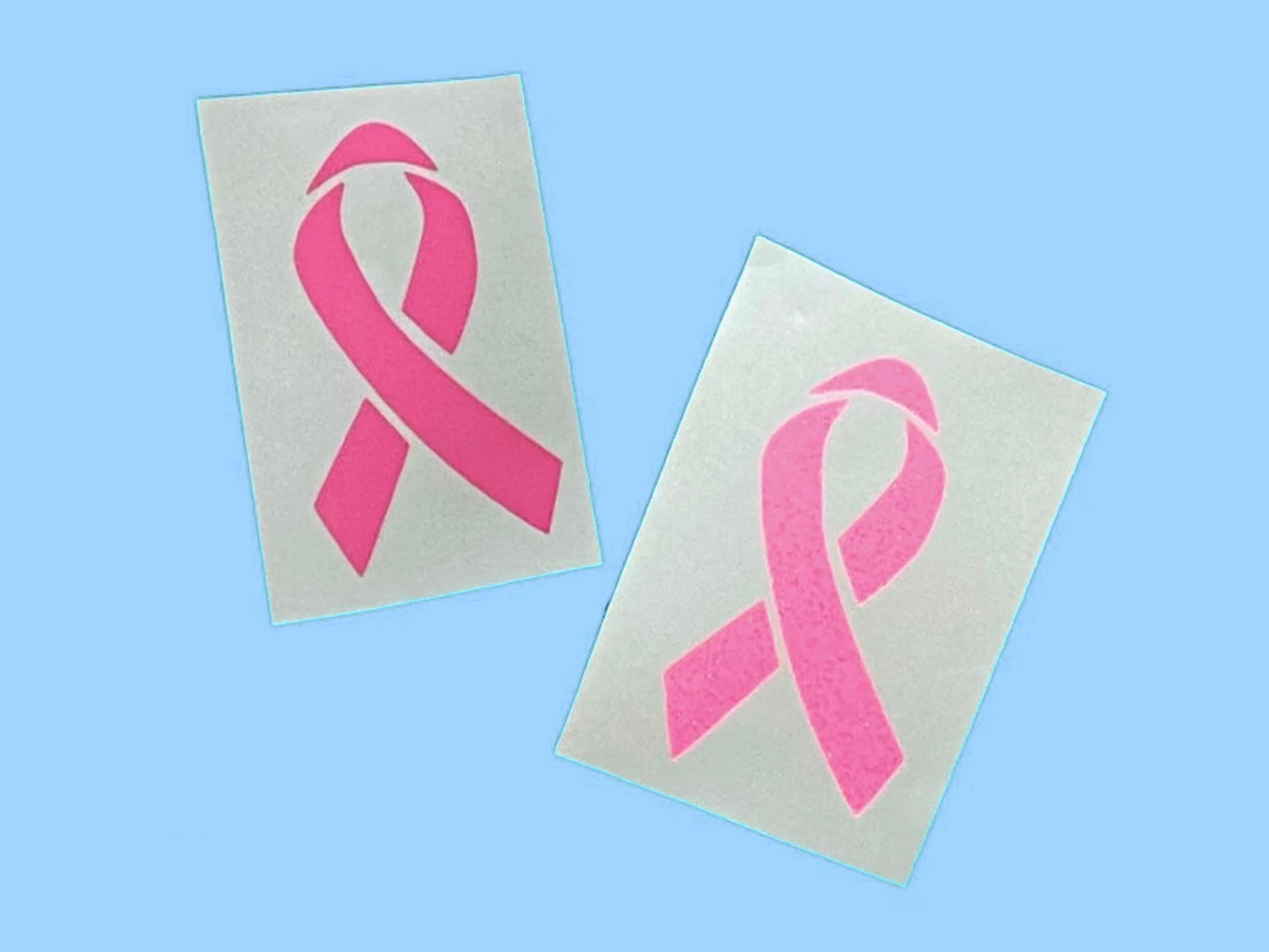 Pink Ribbon Breast Cancer Sticker