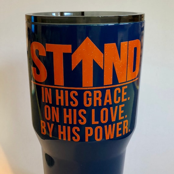 Bradenton Christian School, STAND 30 oz Tumbler - 2018-2019 School year theme decal