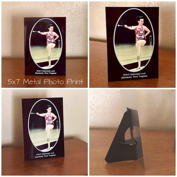 Aluminum photo print, 5x7 | metal print photo