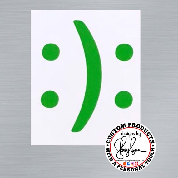 BiPolar decal | Happy Sad Decal | Mental health awareness |