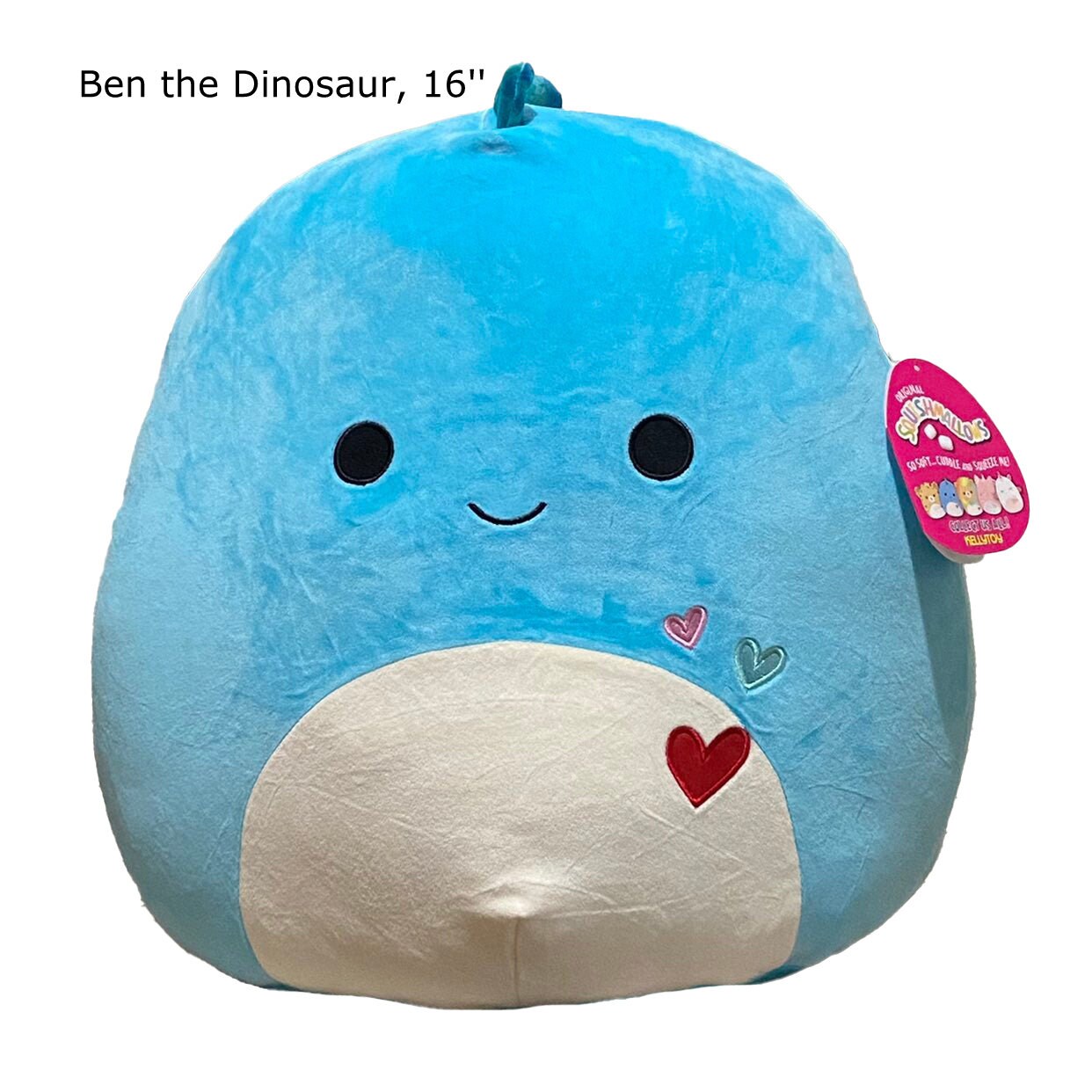 Squishmallow ben the dinosaur sale