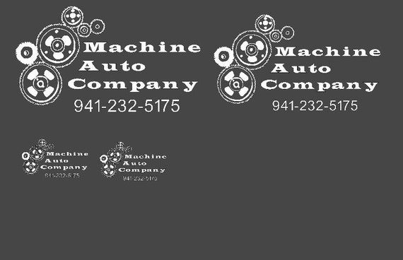 Custom listing for Machine Auto Company
