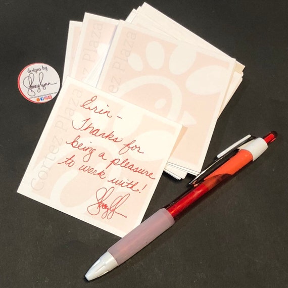 CFA Employee Compliment Cards | Shout Out Card | 2.85" | 48