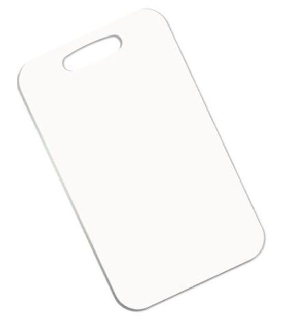 Bradenton Christian School, 4" x 2.75" aluminum bag tag | Custom luggage tag