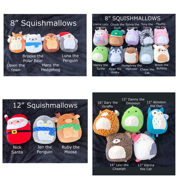 Personalized Squishmallows with name or monogram
