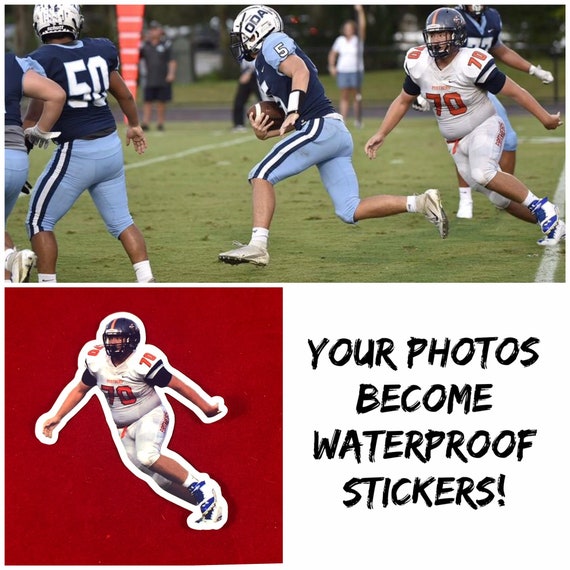 Waterproof Photo Sticker, Die-Cut (Kiss Cut) Pet Sticker, Portrait, Kids, stickers, logo | Assorted sizes available