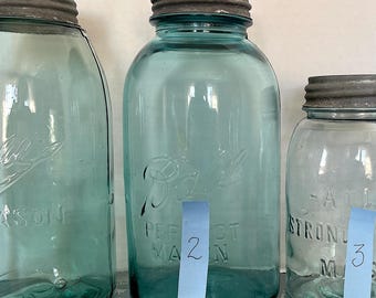ANTIQUE #2 Only One Left, Ball PERFECT Mason, Little Wear, Minor Flea Bites, Great Display