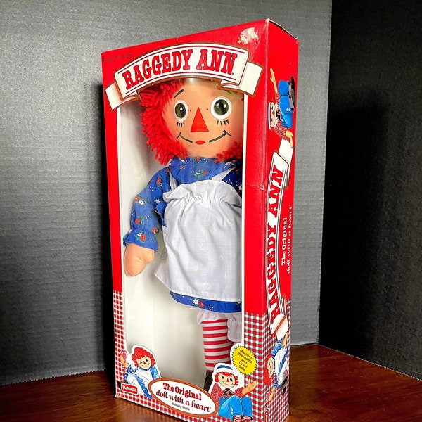 Raggedy Ann Doll Original - Etsy