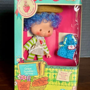 Tarta de Fresa Friend de 1982, "Creme Suzette con Eclair", Saludos americanos, Kenner, n.° 44910, Excelente estado, Caja original