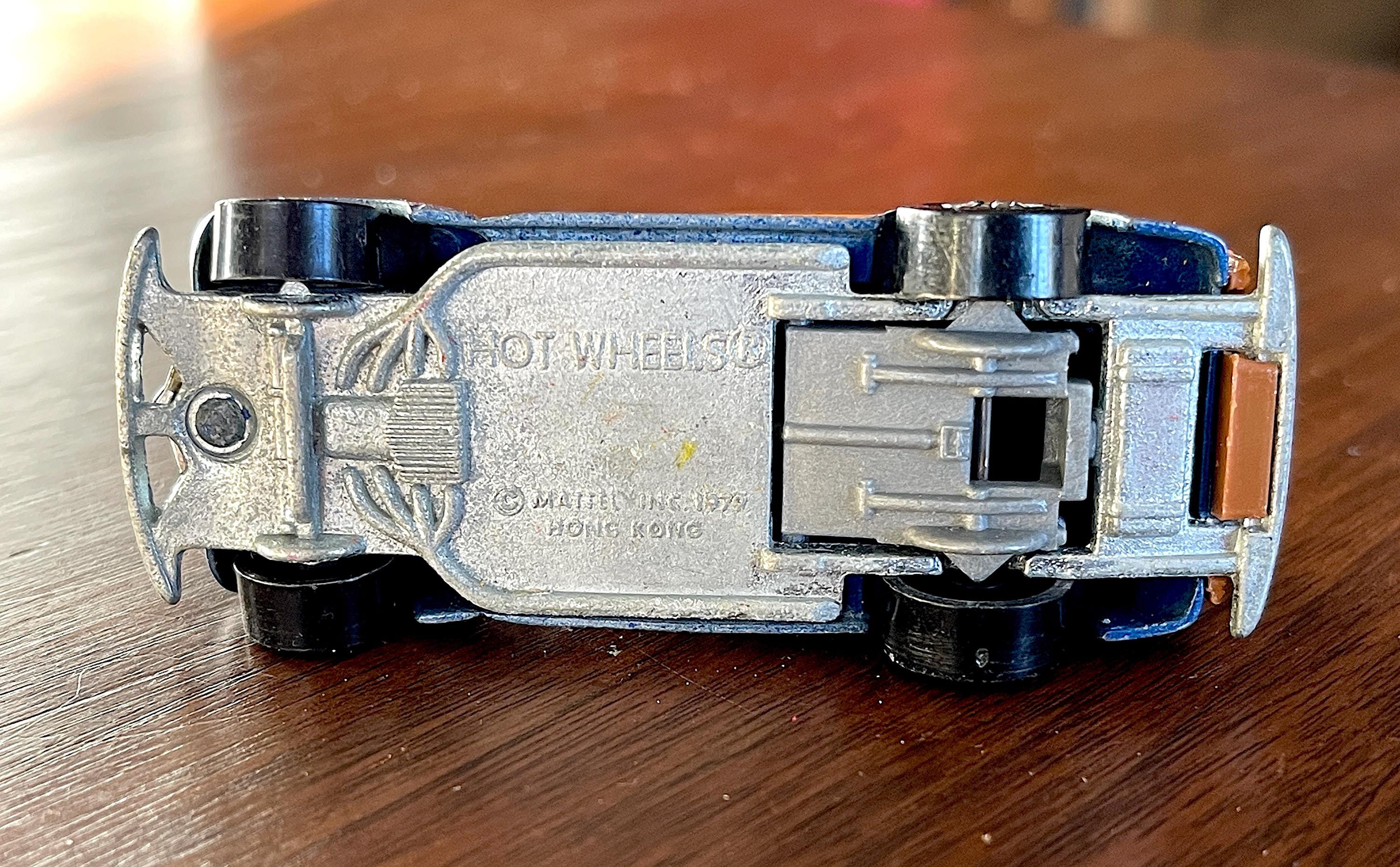 1979 Mattel Inc., Hot Wheels, Made in Hong Kong, 1940's Navy