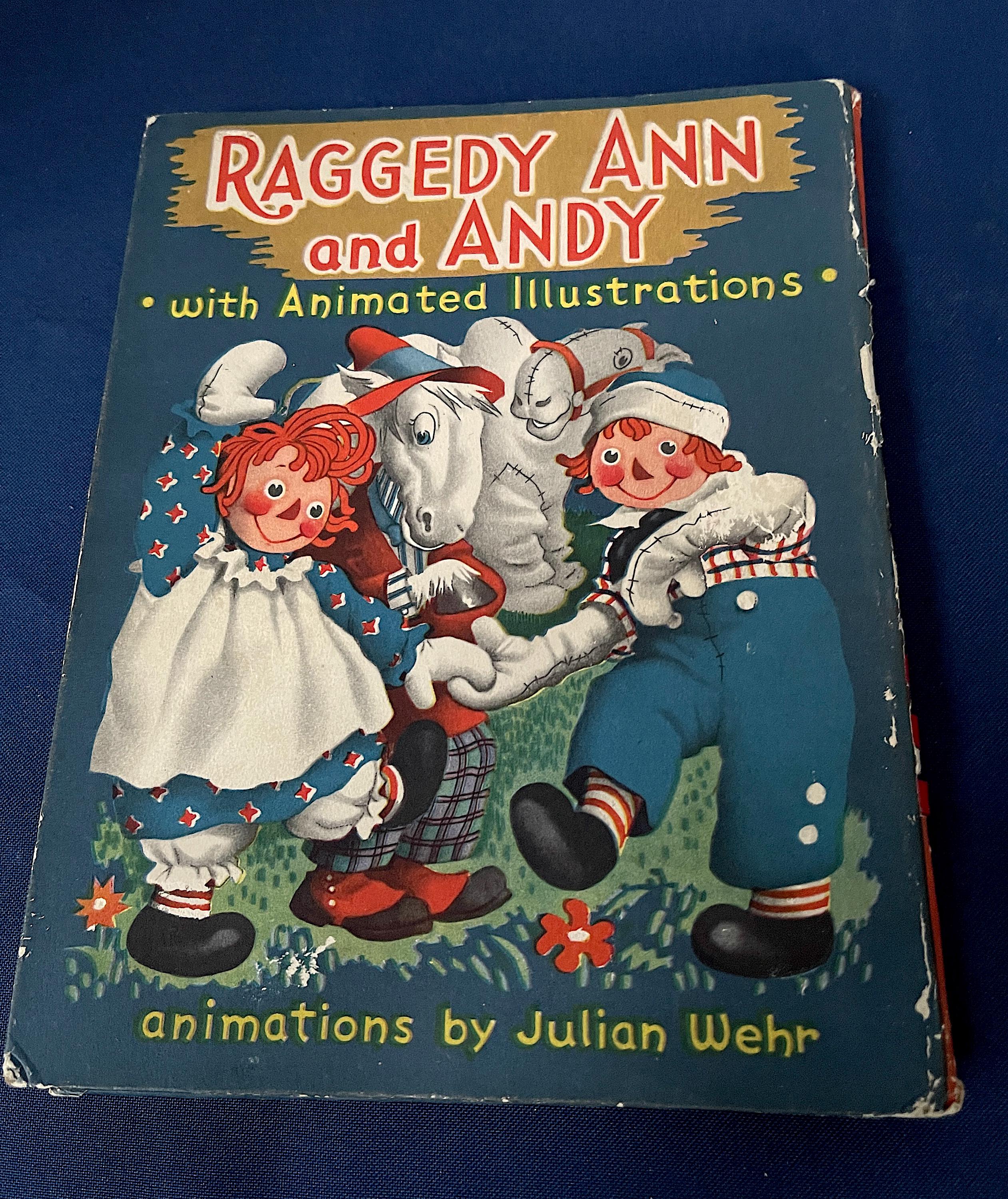 1944年 ラガディ・アンとアンディ。アニメーションイラストと