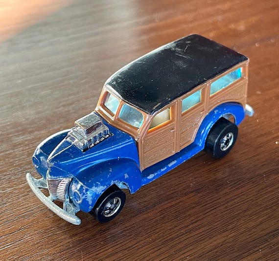 1979 Mattel Inc., Hot Wheels, Made in Hong Kong, 1940's Navy Blue