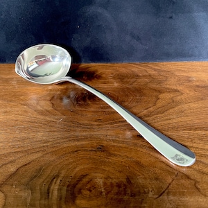 Before 2003 Silver Plated Dipper, Punch or Soup, Good Condition Except For a Spot in Inside Dipper, See Photo, See Photos for Size.