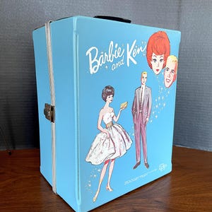 Vintage Barbie Ken Case - Etsy