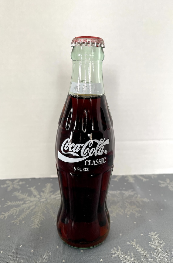 Coca-Cola ガラスボトル 64FL OZ Vintage GLASS 64 Oz. Coke Coca Cola Bottle With Lid -Green