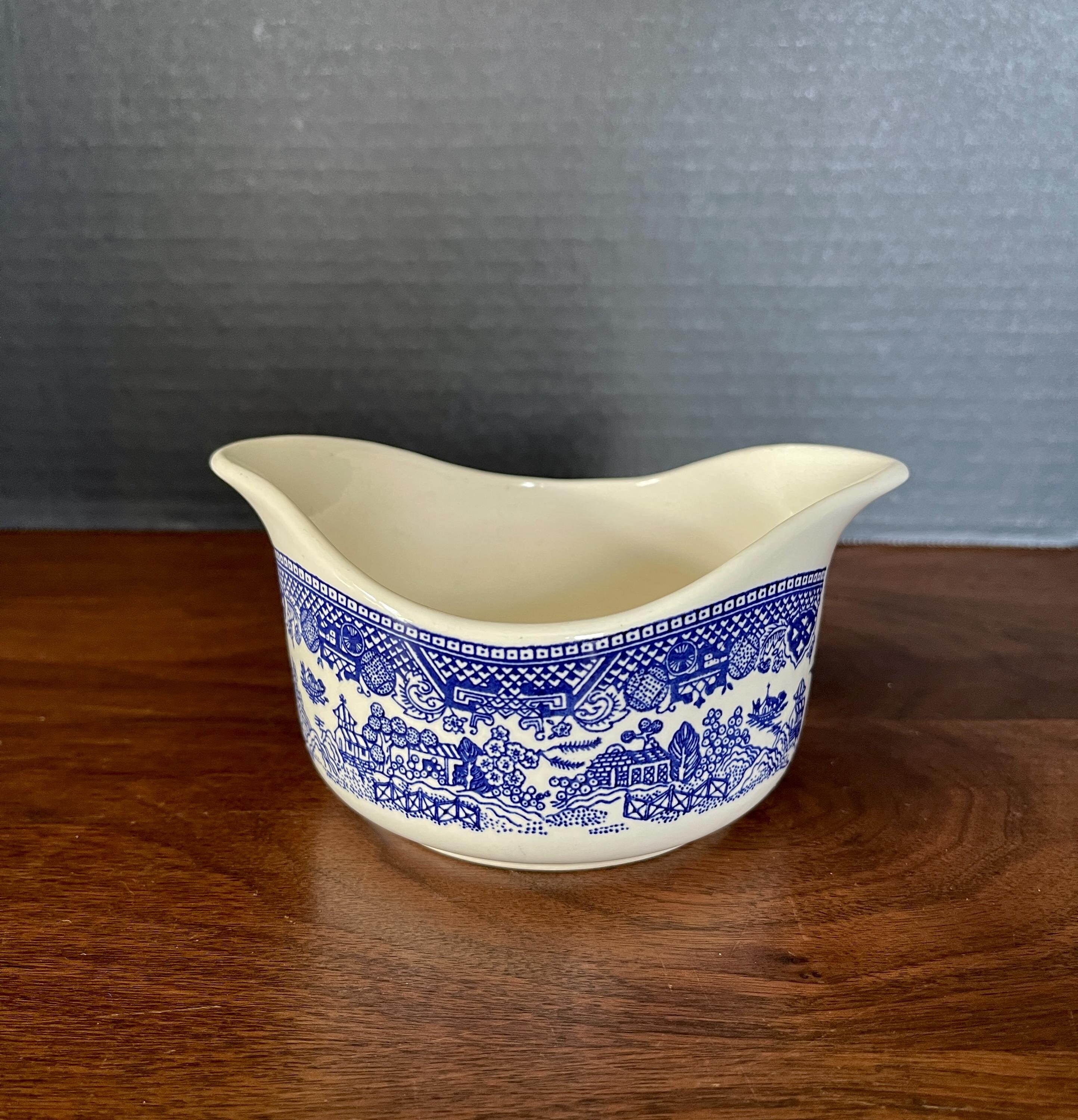 Blue Willow Bowls X 4 - Etsy