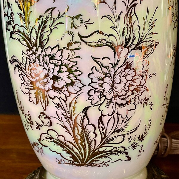 Milk Glass Finial Etsy