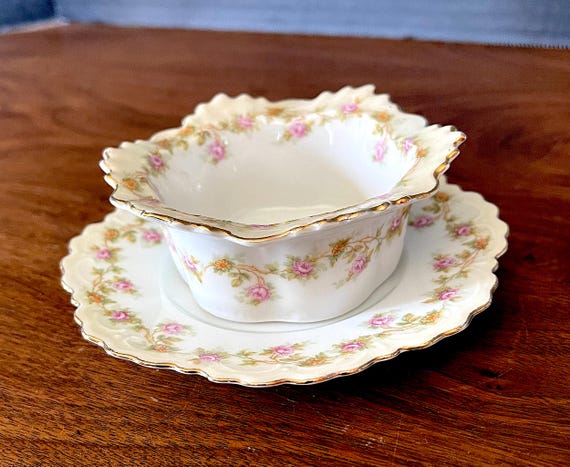 チェコスロバキア製　Moritz Zdekauer カップ&ソーサー+etc 1884-1909 Moritz Zdekauer MZ Austria Ramekin W Saucer