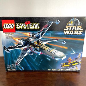 1999 Sealed LEGO System, Star Wars, X-wing Fighter, #7140, 263 Pcs