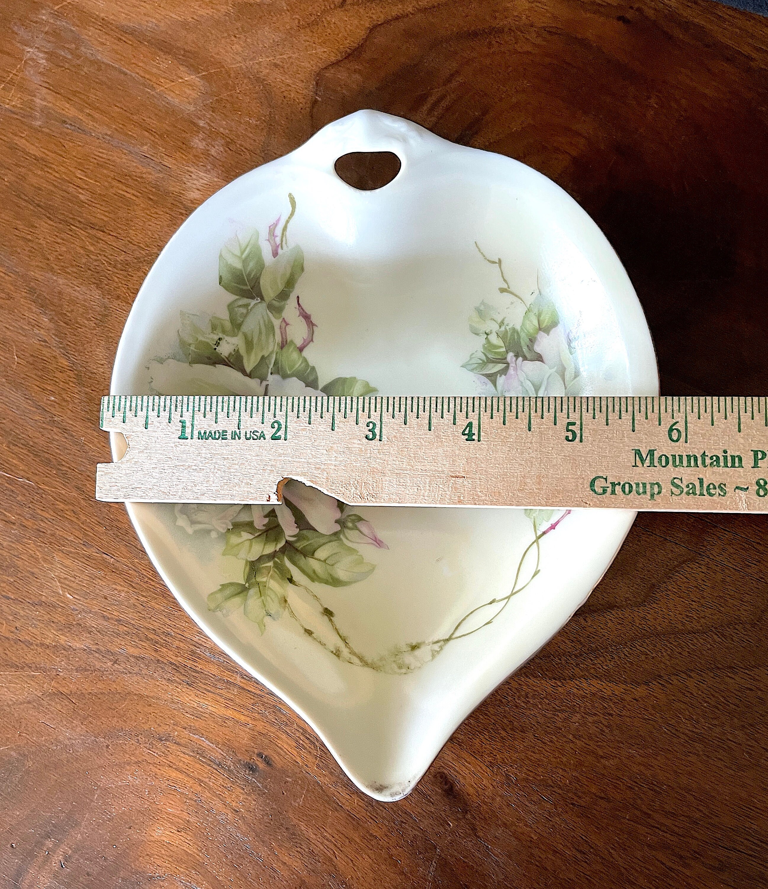 1920-29 Weimar Germany Porcelain Mint or Trinket Dish, Large