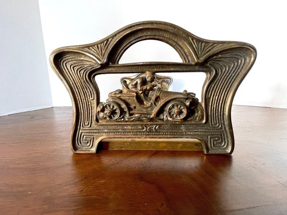 1920's-30's Judd Co Connecticut Art Deco Solid Brass