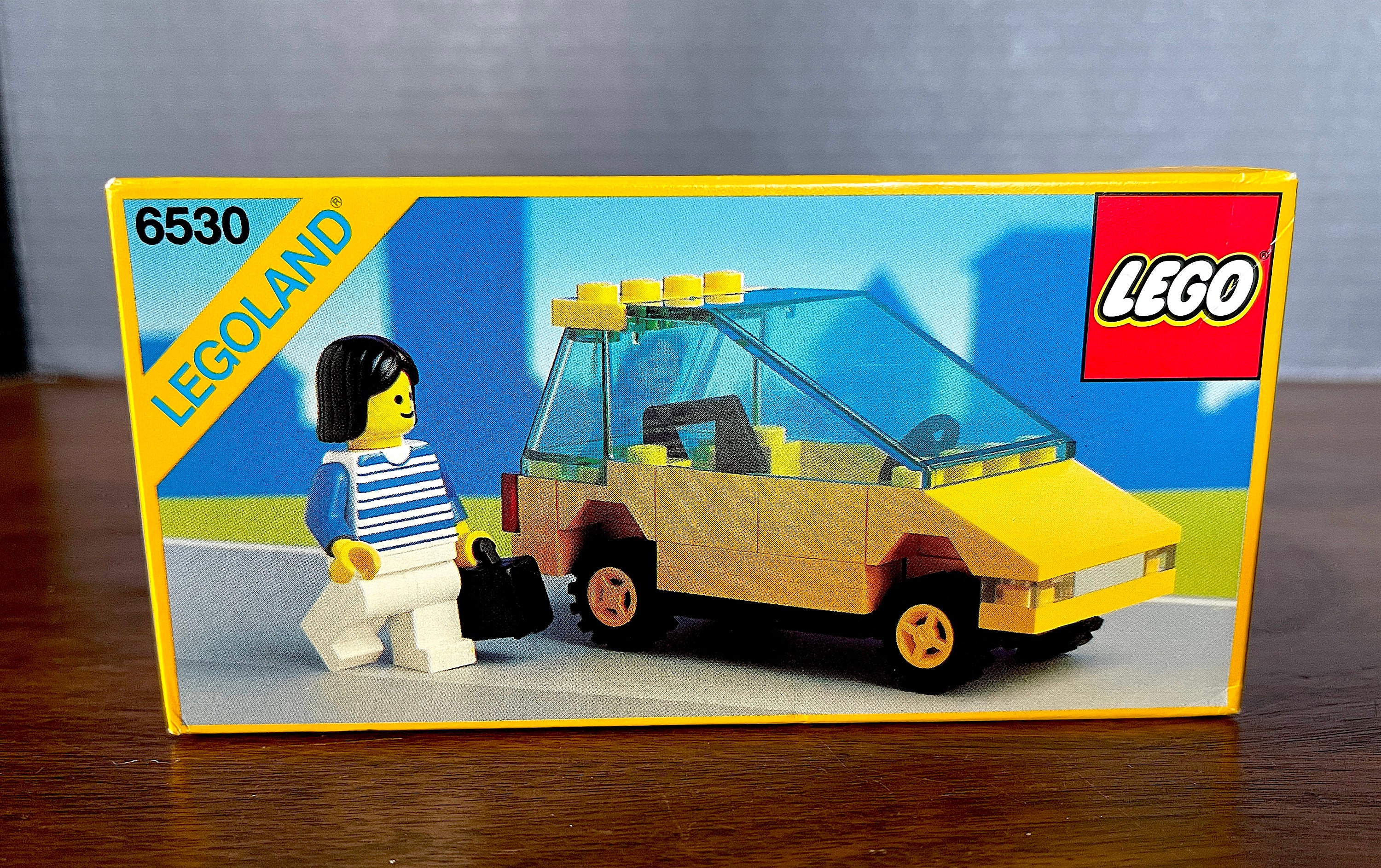 Lego yellow car on sale