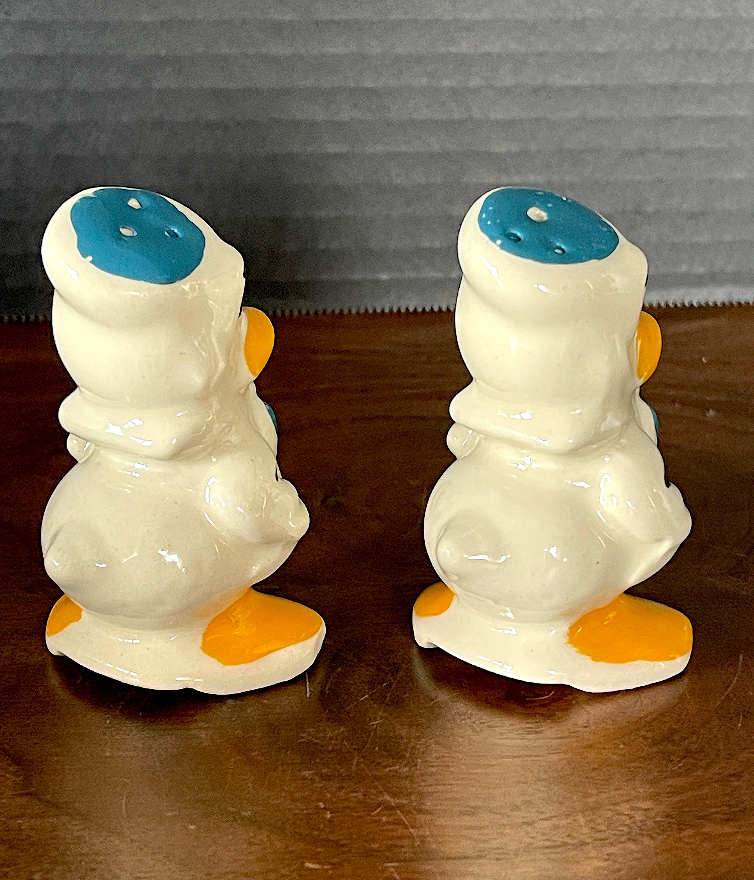 1940's Leeds China Co, Walt Disney, Donald Duck Ceramic Salt