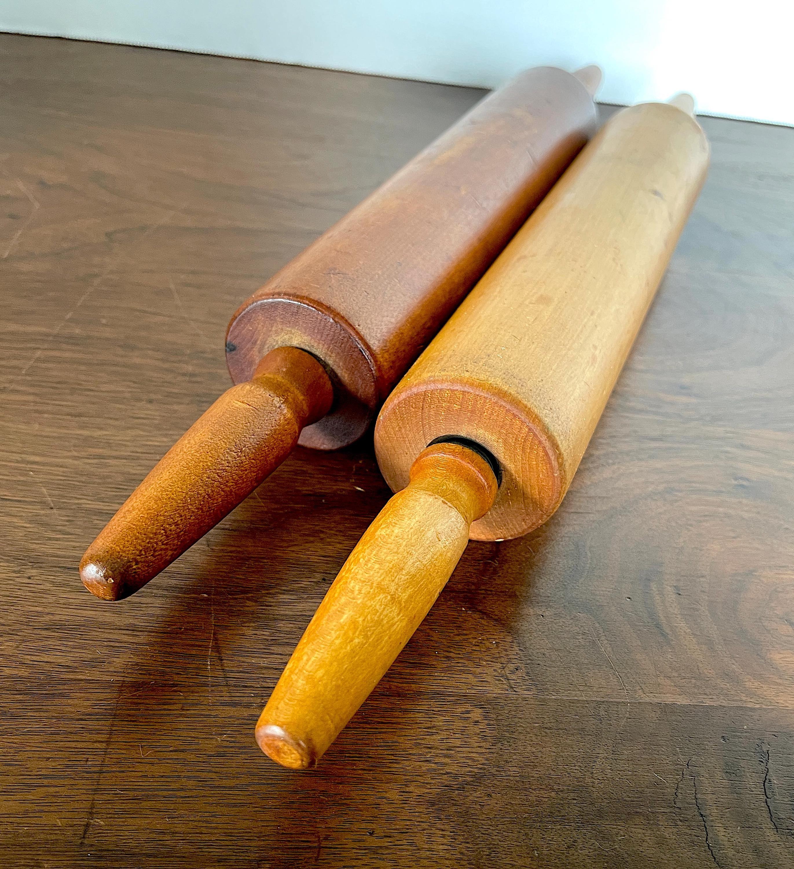 1950年代～60年代の「フォーリー」麺棒（2本）は別売りです。メープル