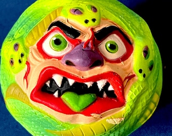 1985-1986 Madballs, American Greetings, AmToy, Only One Left: "Snake Bait",  Museum Worthy Condition. NO Wear.