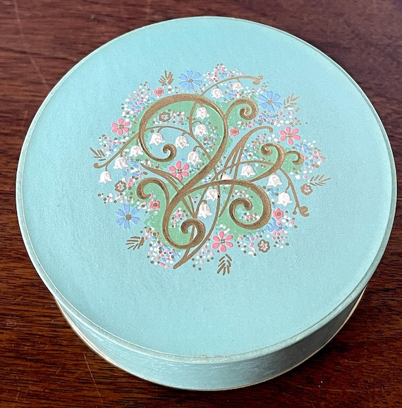 1950's-60's AVON Face Powder Box and Unopened Round Container