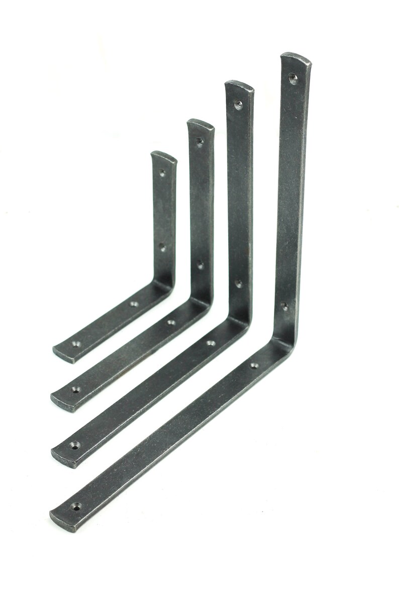 Steel Shelf Bracket Simple Heavy Duty Metal Shelf Etsy