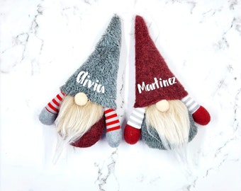 Gnome Ornament, Personalized Ornament,  Christmas Gnome Ornaments, Christmas Ornaments, Holiday Ornament, gnome ornament, Christmas Gnome