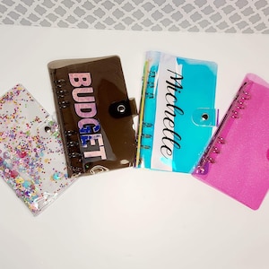Budget Binder, Geld Brieftasche, Bargeld Umschlag System, Dave Ramsey Budget Buch, Laminierte Umschläge, A6 Binder